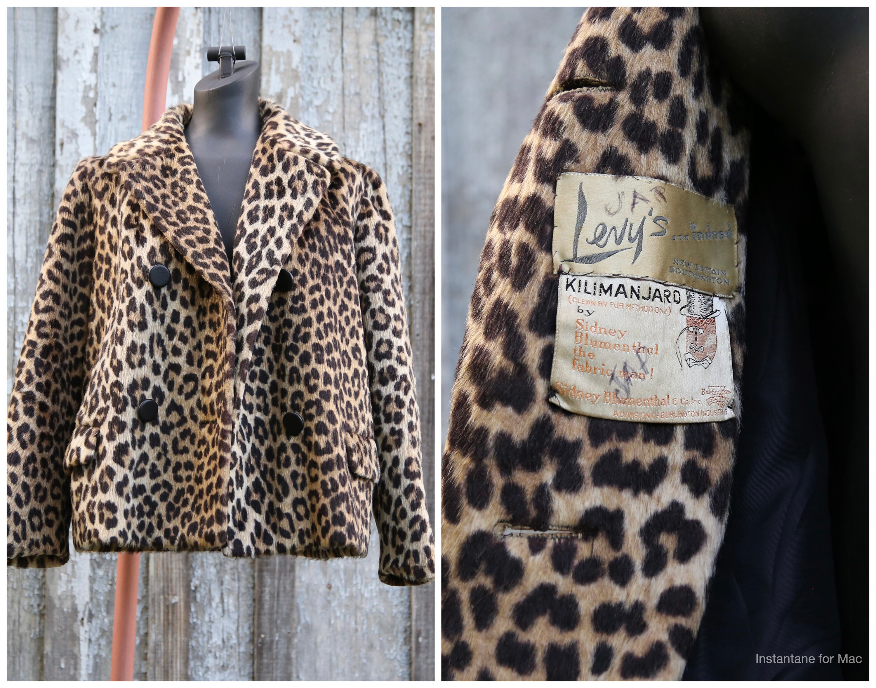 Burlington leopard coat outlet