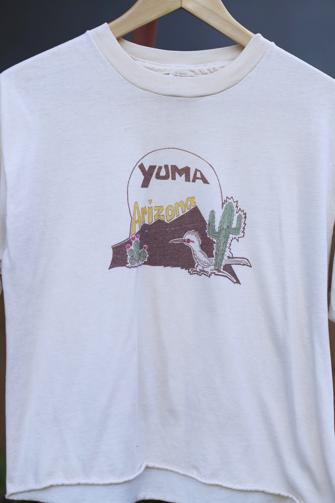 Vtg Thin Yuma ARIZONA 80s Tee T-Shirt / Single Stitch / Worn | Etsy