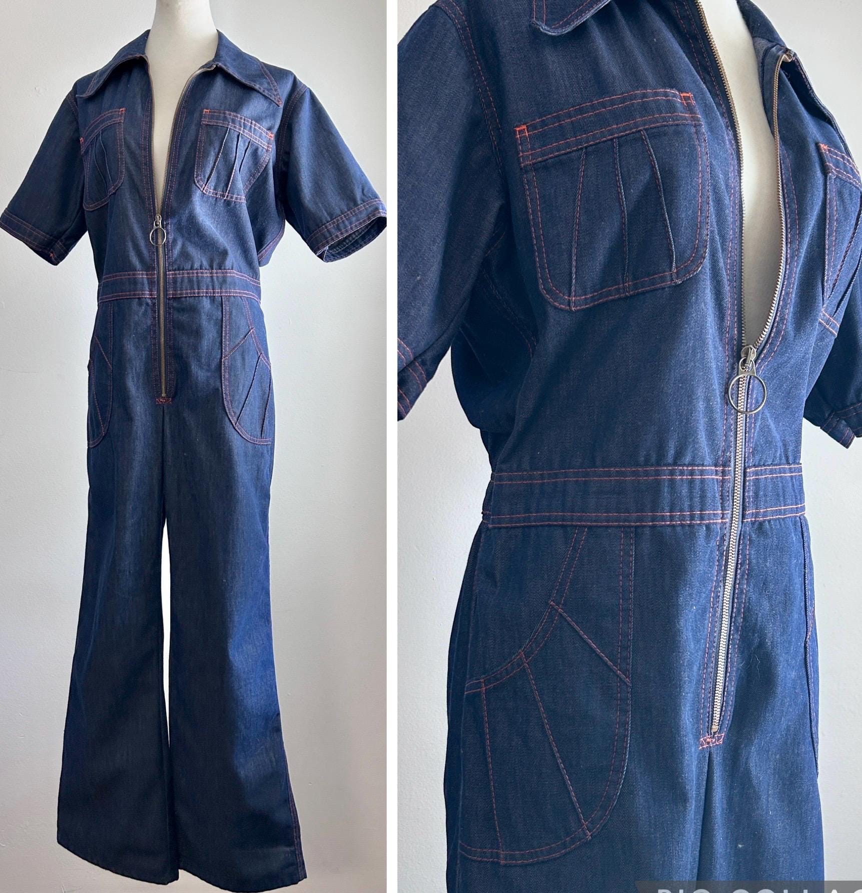 ポ*チ様 50s-60s sears denim coveralls 60s Sears Coveralls - Etsy