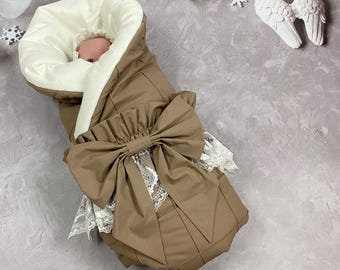 Newborn Envelope Soft Baby Blanket for boys or girls