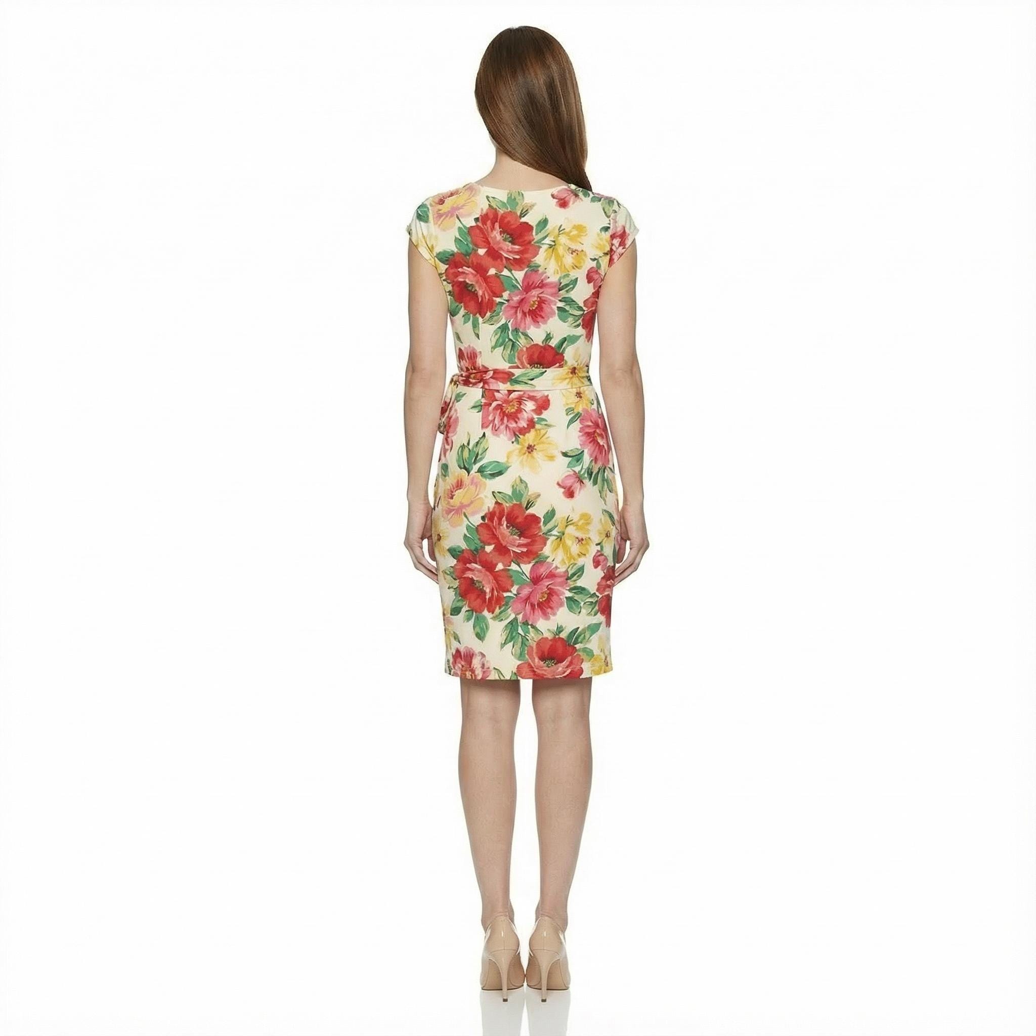 Wrap Dress Sewing Pattern PDF Instant Download Knee Length Dress - Etsy