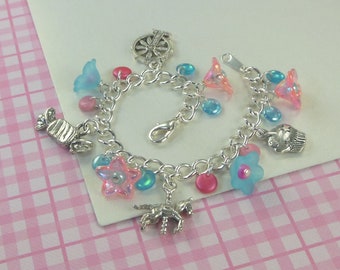 Girls Carnival Charm Bracelet   --  Pixie  --