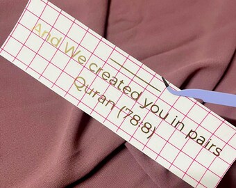 Arabisch Islamitisch Dua Citaat We Gemaakt Je In Paar Vinyloverdrukplaatje Spiegel Ring Plaat Board Engagement Bruiloft Nikkah Cadeau Decor Label Sticker