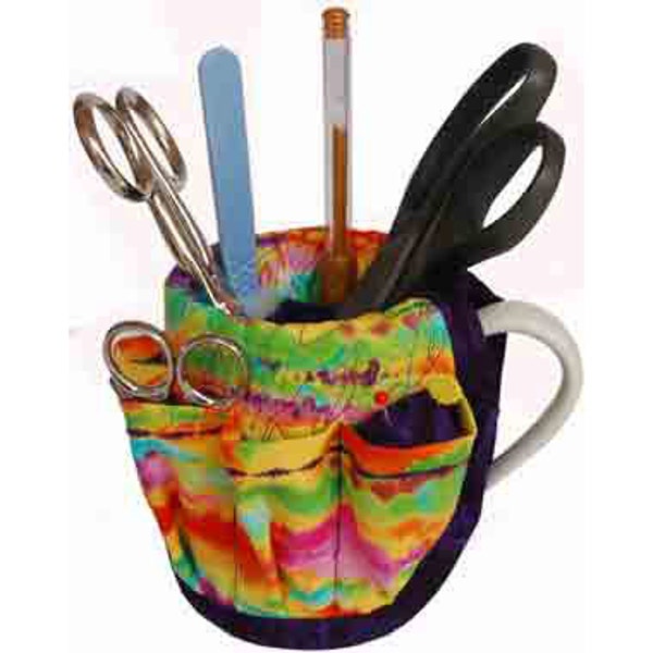 Mug Bucket Organizer PDF Pattern | Recycled Cup Pattern | Cup Caddy Pattern