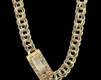 10kt Gold Chino Link Chain 6mm