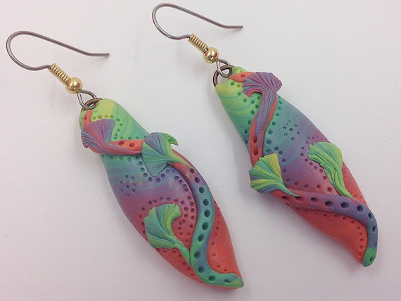 Fimo earrings best sale