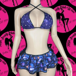 Exotic Dancewear Festival Space Set
