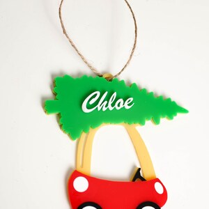 Personalize Cozy Coupe Ornament