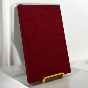 Medium Notebook "Red Pattern”