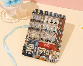 Urban Architecture Kindle Case For Paperwhite 1/2/3/4,Kindle 2022,Kindle 11th/12th,Kindle Colorsoft Case With Hand Strap,Kindle Acrylic Case