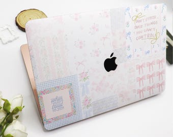 Pink Collage Art MacBook Case Hard Protective Laptop Case Macbook Air Pro Cover For Macbook Air15/13/11 Pro16/14 Case 2023 2022 2021
