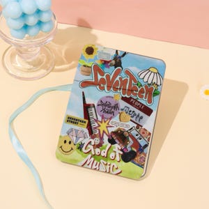 Collage Poster Kindle Case For Paperwhite 1/2/3/4, Cartoonish Kindle 11/12th, 2024 Kindle Colorsoft Case With Hand Strap,Kindle Acrylic Case