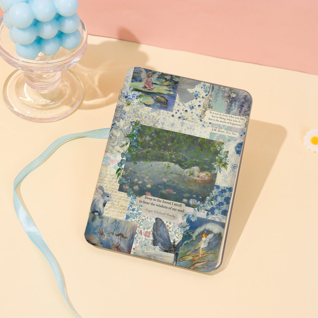 Fantasy Forest Collage All New Kindle Case for Paperwhite 1/2/3/4 ...