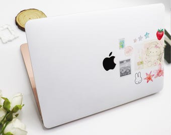 Simple collage art MacBook Case, Apple Laptop case,MacBook Air15/13 Pro 13/14 2020 2021 M2 2022,Unique Laptop Case,Custom Macbook Case