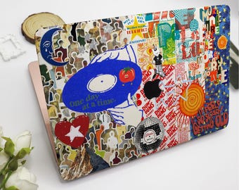 Kleurrijke Collage Esthetische MacBook Case Beschermende Laptop Case Macbook Air Pro Cover Voor Macbook Air 15/13/11 Pro 16/14 Case 2023 2022 2021