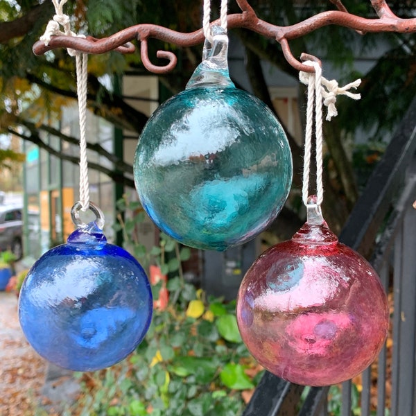 Hanging Glass Balls Etsy