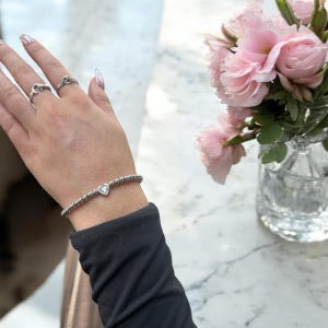 Cadeau armband bruidsmeisje of bruid met gratis kaart Wordt geleverd in geschenkdoos, bruidsfeestcadeau bruiloftssieraden bruid aanwezig, verstelbaar