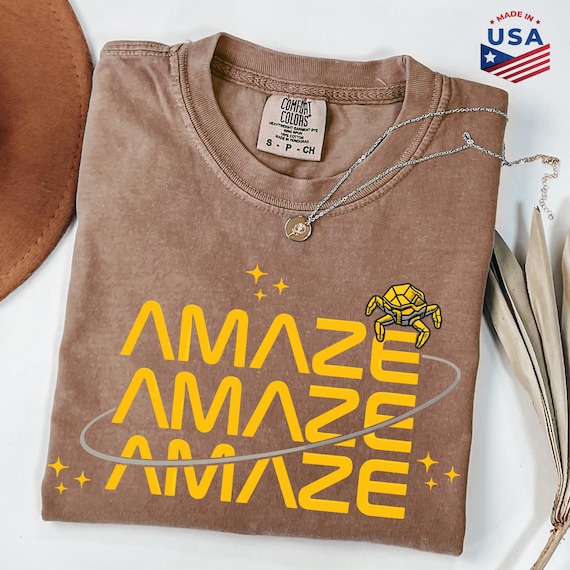 Comfort Colors Project Hail Mary Shirt, Amaze Shirt, Astrophage Shirt, Rocky Alien Sci-Fi T-Shirt, Grumpy Rocky Quote Shirt, Bookish Shirt