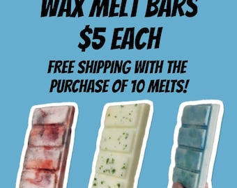 Wax Melt Bars (50g)