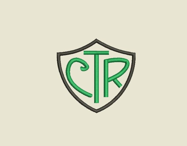 CTR Shield Machine Design Primary Sign Lds Symbol (Instant Download) - Etsy