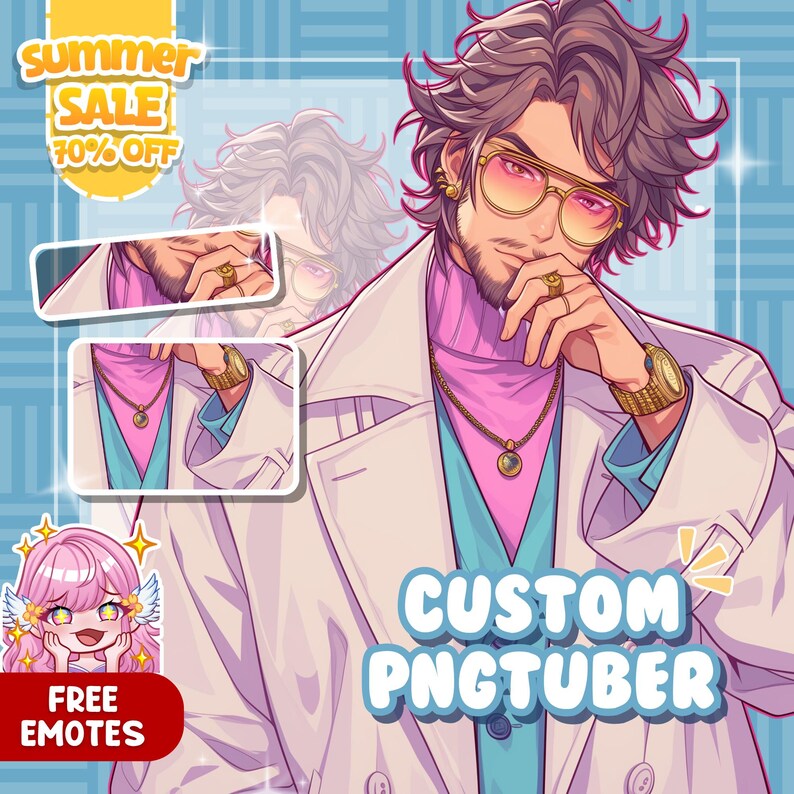 Custom PNGtuber for Streams - PNGtuber Model