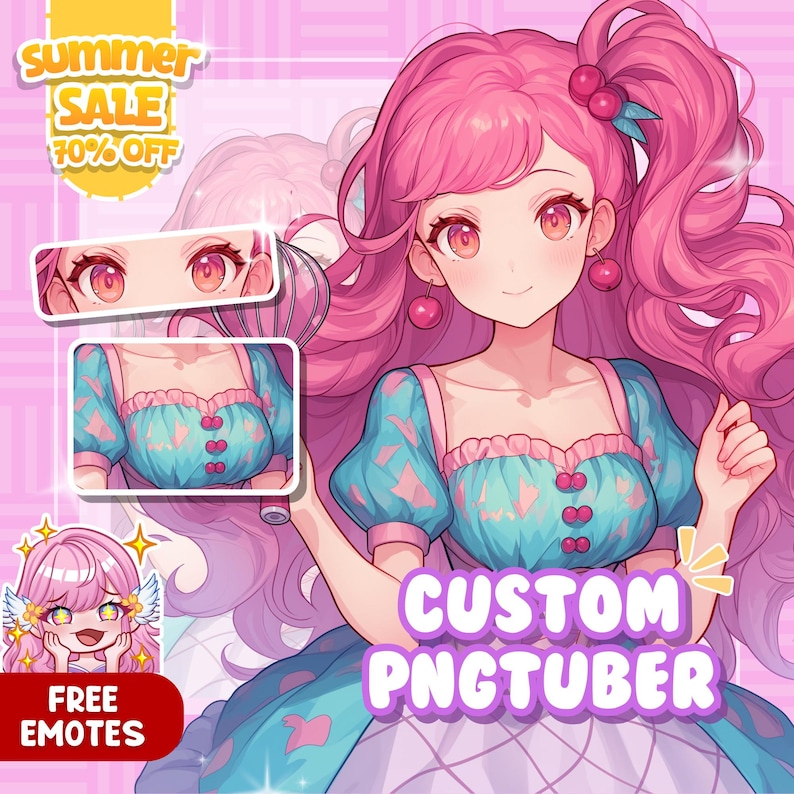 Custom PNGtuber for Streams - PNGtuber Model