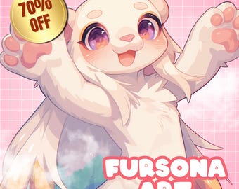Illustration d'art à fourrure personnalisée, Commission Fursona, dessins Anthro, photo de profil