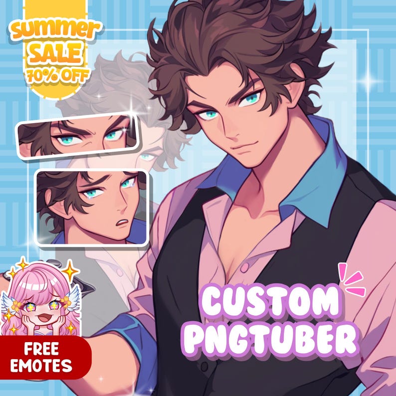 Custom PNGtuber for Streams - PNGtuber Model