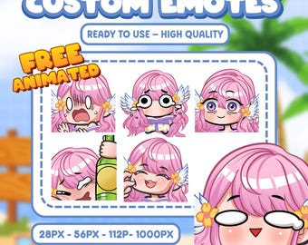 Custom Twitch Emotes | Animated Emotes | Twitch Emote for streamer | YCH | Animal Emotes | Chibi Style | Kick Emotes | Discord Emotes
