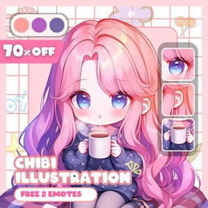 Chibi Character | Chibi PFP | Chibi illustration | Chibi Pngtuber | CUSTOM Chibi | Chibi Emotes | Chibi PNG | Chibi Kawaii | Chibi Discord