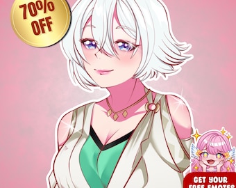 Anime-Profilbild-Auftragsarbeit: Handgezeichnetes Profilsymbol