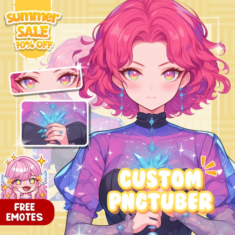 Custom PNGtuber for Streams - PNGtuber Model