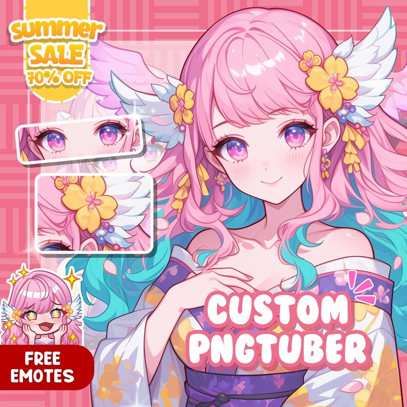 Custom PNGtuber for Streams - PNGtuber Model