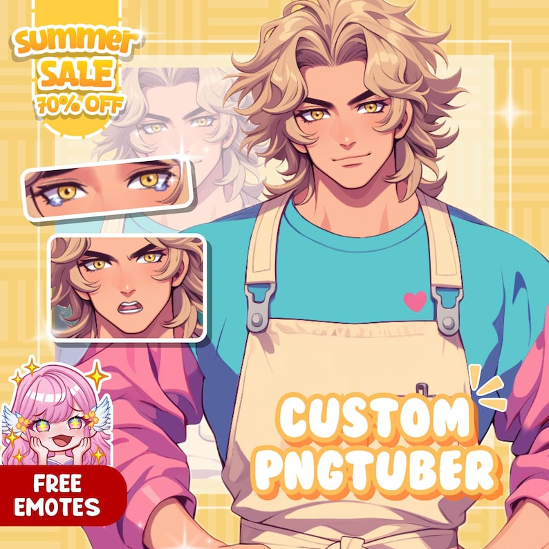 Custom PNGtuber for Streams - PNGtuber Model