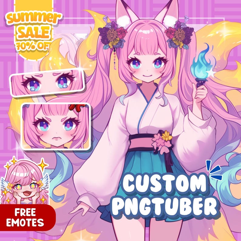 Custom PNGtuber for Streams - PNGtuber Model