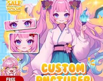 Custom Pngtuber Model for Streams | Pngtuber Commissions