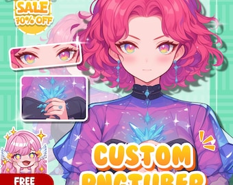 Custom Pngtuber Model for Streams | Pngtuber Commissions