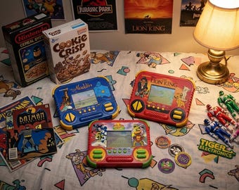 Vintage Tiger Electronics Handheld LCD Games 101 Dalmations