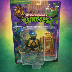 Rare 1998 Teenage Mutant Ninja Turtles Leonardo Figure Sealed