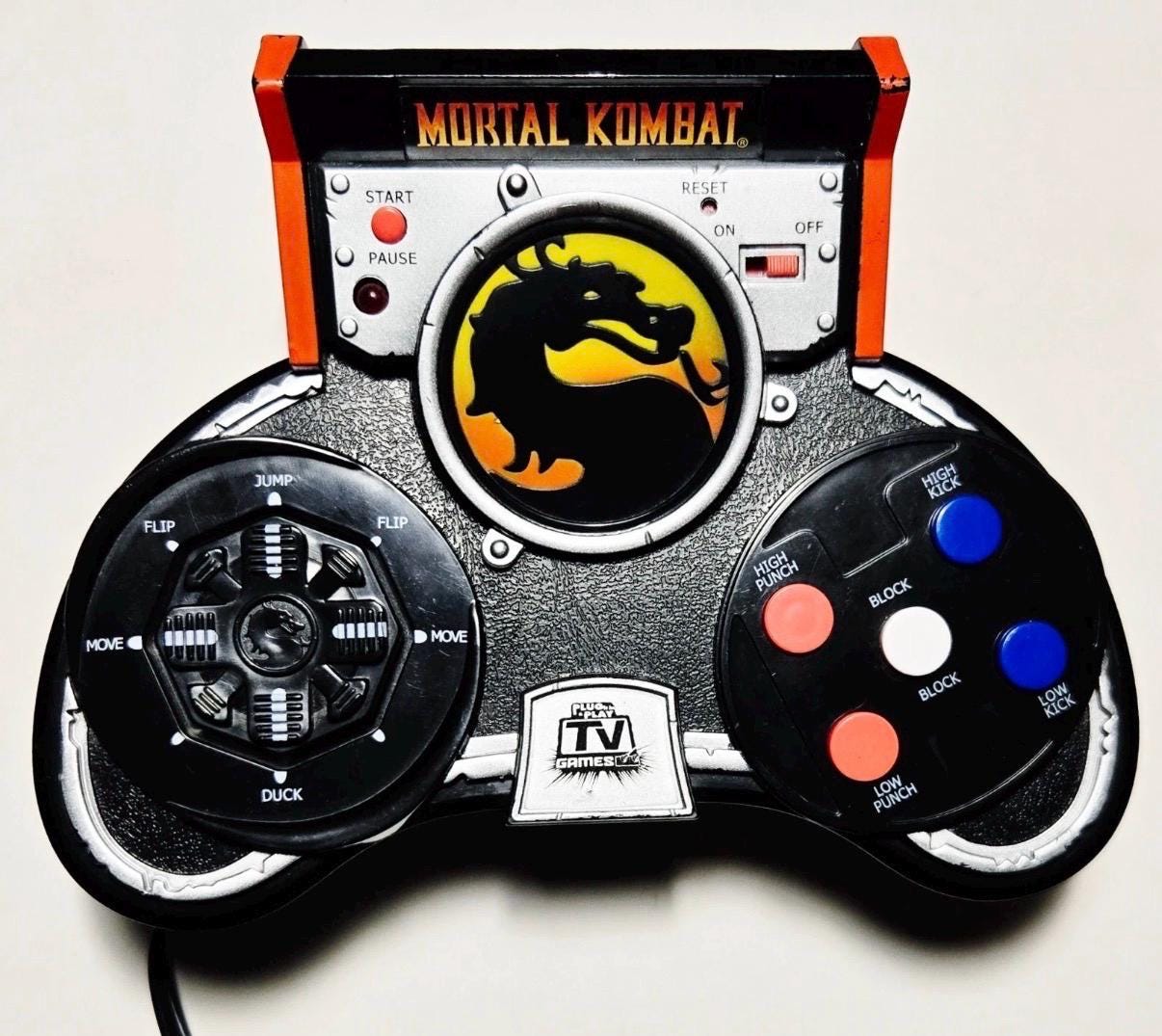 Vintage Mortal Kombat Plug & Play TV Game Console | Jakks Pacific