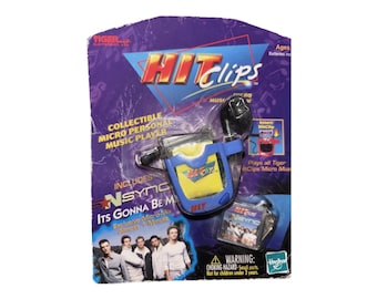 Vintage 2001 Tiger Hit Clips NSYNC Micro Music Chip en hitnummer: It's Going To Be Me!
