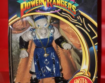 Figura vintage de 1993 de los Power Rangers Mighty Morphin: Alienígenas Espaciales Malvados Finster