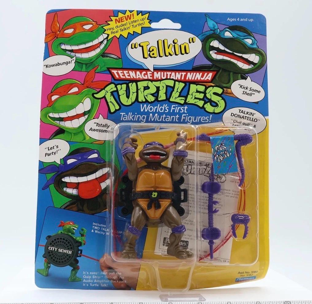 1991 Talkin' Donatello Teenage Mutant Ninja Turtles TMNT Playmates