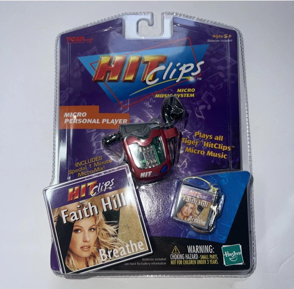 Hit Clips Faith Hill Breathe Micro Player – Tiger Electronics