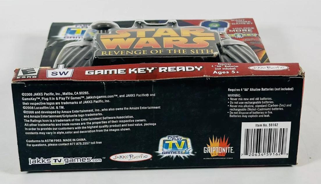 Star Wars Plug & Play TV Game: Revenge of the Sith (2005) - Etsy