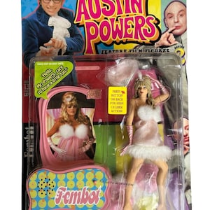 Austin Powers Series 2 Fembot 1999 Talking Action Figure!