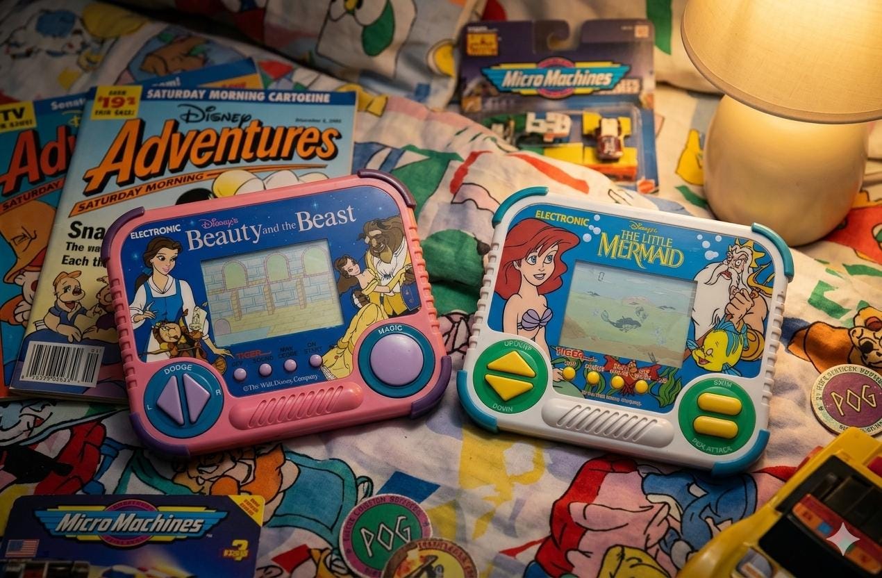Vintage Tiger Electronics Handheld LCD Games 101 Dalmations