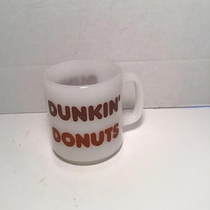 Tasse à café Dunkin Donuts vintage des années 1970