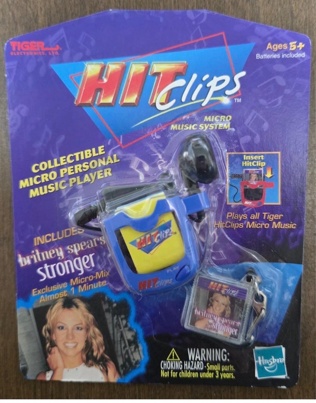 Vintage Hitclips Britney Spears “stronger” Tiger Electronics Micro ...