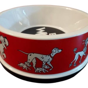 101 Dalmatians Ceramic Bowl Vintage Classic